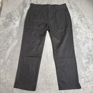 Marc Asher New York Men's Black Work Pants Size 36/30 Casual Office